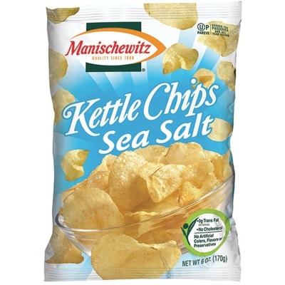 Manischewitz Chips Sea Salt 170 g, $3.23/100g