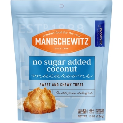 Manischewitz Macaroons, Coconut, Sugar Free 283 g, $3.88/100g