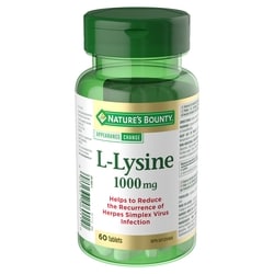 L-Lysine, 1000 mg, 60 Tablets