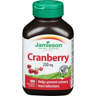 Jamieson Cranberry Capsules, 250 mg 100 ea, $0.10/1ea