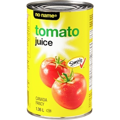 Sans Nom Jus de tomate 1.36 l, 0,33 $/100ml