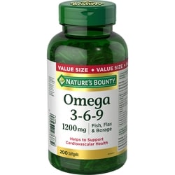 Omega 3-6-9 Fish, Flax & Borage, 1200 mg