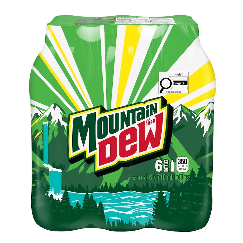 Mountain Dew Soft Drink - 6x710.0 ml | Zehrs