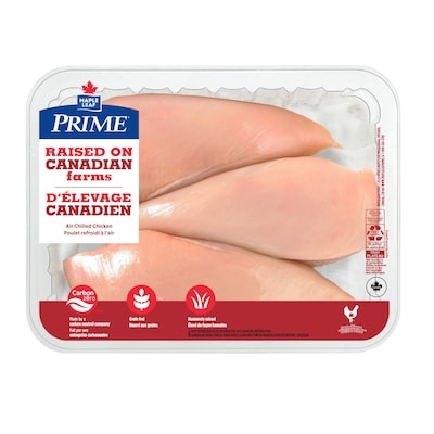 Maple Leaf Boneless Skinless Chicken Breasts, Raised on Canadian Farms 1 ea, $13.00/1ea