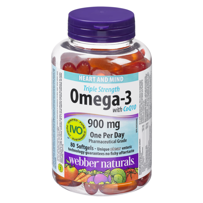 Omega-3 with CoQ10, Triple Strength