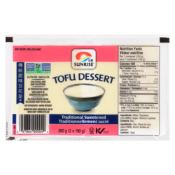 Sunrise Tofu Dessert, Original 2x150.0 g, $0.76/100g