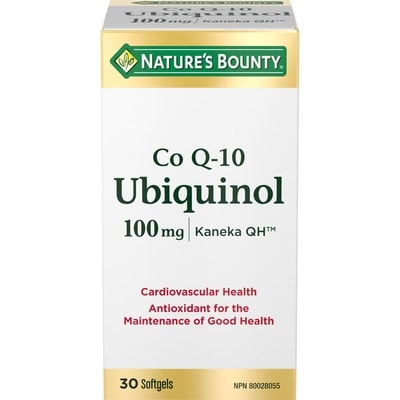 Nature's Bounty Ubiquinol, Co Q-10, 100 mg, Softgels 30 ea, $1.30/1ea