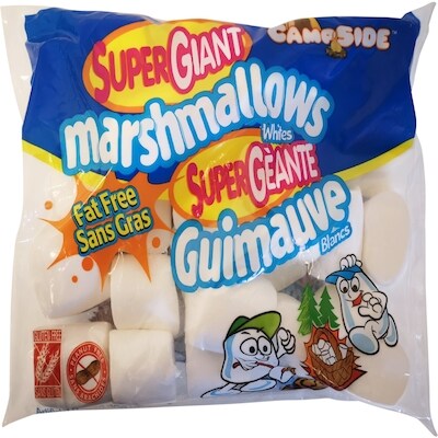 Campside Guimauve blanche super géante 700 g, 0,71 $/100g