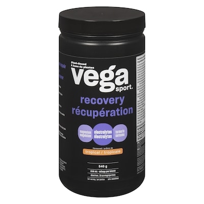 Vega Sport Recovery Drink Mix Tropical Flavoured 540 g, $7.96/100g