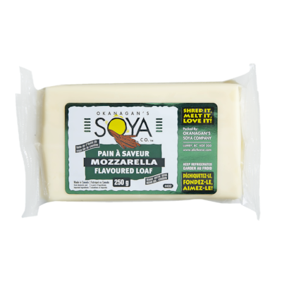 Okanagan Mozzarella Flavoured Cheese Loaf 250 g, $2.52/100g