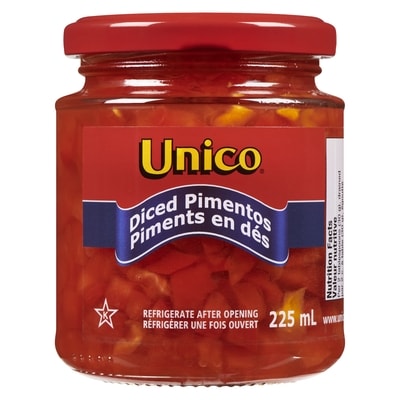 Pimentos, Diced