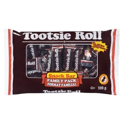 Tootsie Roll Barres Tootsie Roll, 35 unités 599 g, 0,92 $/100g