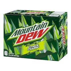 Mountain Dew Soda - 12x355.0 ml | No Frills Online