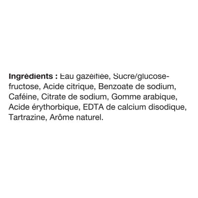 Boisson gazeuse