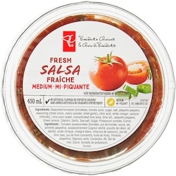 salsa様 President's Choice Medium Fresh Salsa - 430 ml | No Frills Online