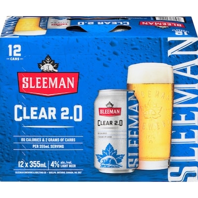 Sleeman Clear 12 Cans (ID required at pick-up) 12x355.0 ml, $0.54/100ml