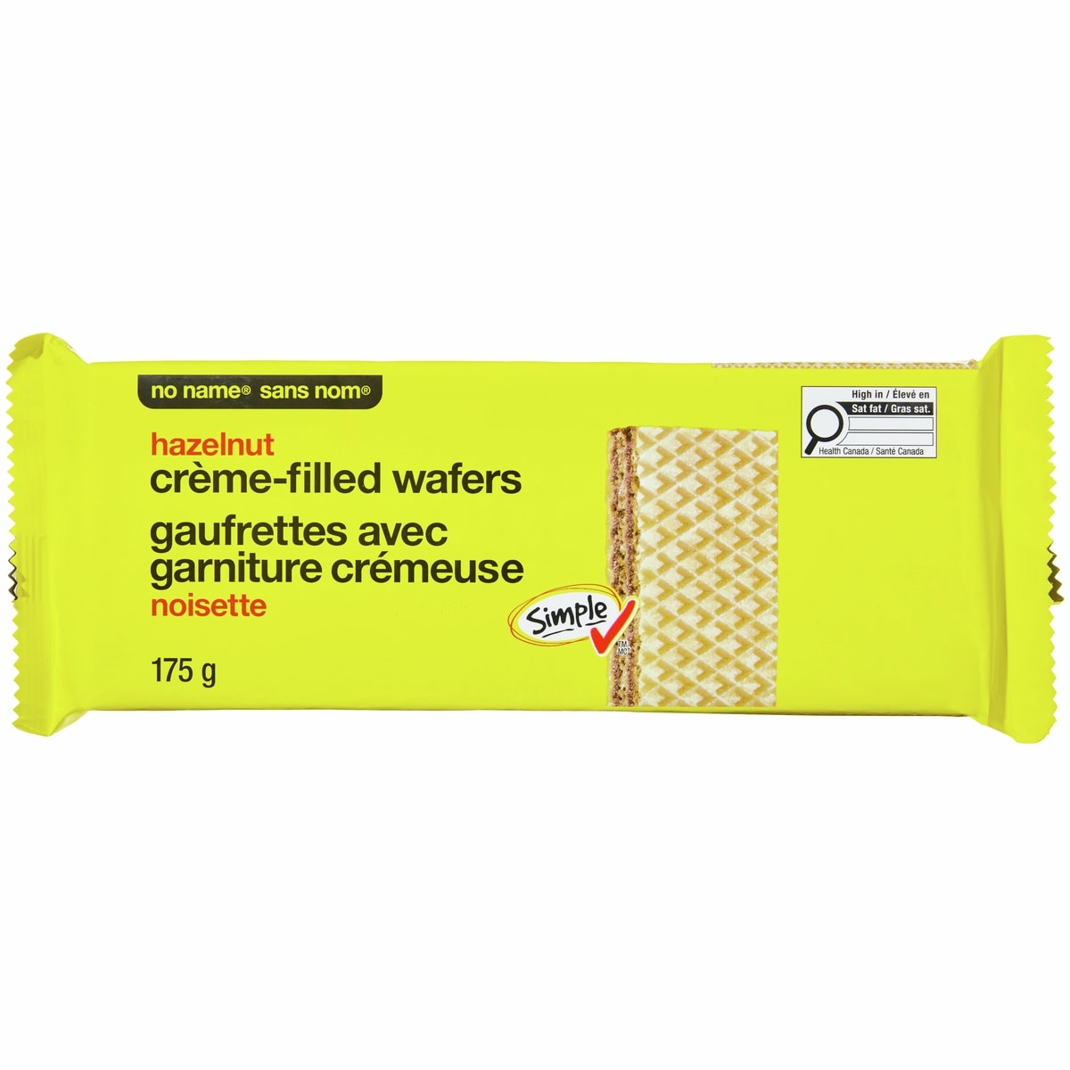 No Name Vanilla Creme-Filled Wafers