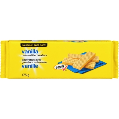 Sans Nom Gaufrettes avec garniture crémeuse à la vanille 175 g, 1,14 $/100g