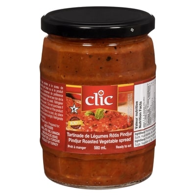 Clic Tartinade Pindjur 500 ml, 1,00 $/100ml
