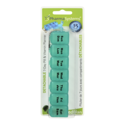 7-Day Pill Box, Detachable
