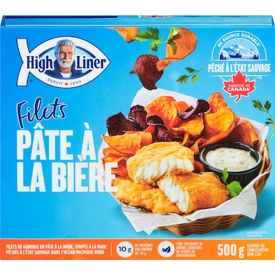 High Liner Filets en pâte à la bière 500 g, 1,70 $/100g