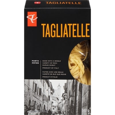 PC Collection noire Pâtes Tagliatelle 500 g, 0,80 $/100g
