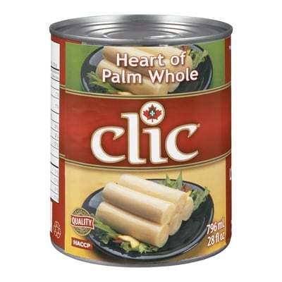 Clic Whole Hearts of Palm 796 ml, $0.94/100ml