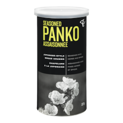 PC Black Label Seasoned Panko Bread Crumbs 227 g, $1.76/100g