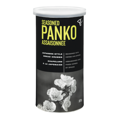 PC Black Label Seasoned Panko Bread Crumbs 227 g, $1.76/100g