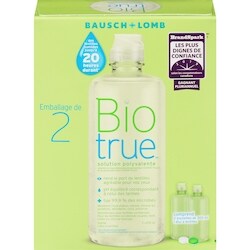 Biotrue Solution polyvalente Biotrue 2x300.0 ml, 3,17 $/100ml