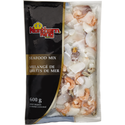Northern King Seafood Mix 600 g, $1.67/100g