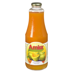 Amira Mango Nectar 1 l, $0.38/100ml