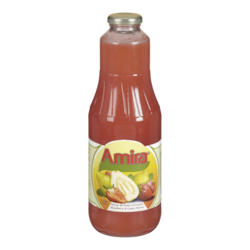 Amira Strawberry & Guava Nectar 1 l, $0.38/100ml