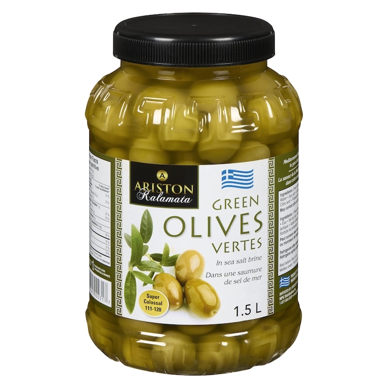 Whole Green Olives in Brine