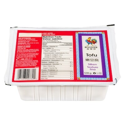 Rooster Tofu, Silken 530 g, $0.62/100g