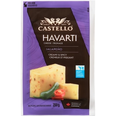 Castello Havarti Jalapeno FW 200 g, $4.15/100g
