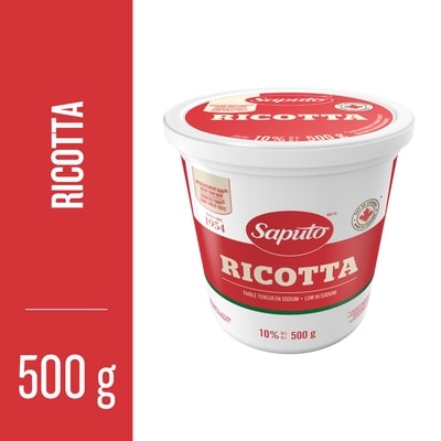 Saputo Ricotta 500 g, 1,80 $/100g
