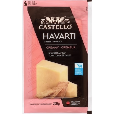Castello Havarti Creamy FW 200 g, $4.15/100g