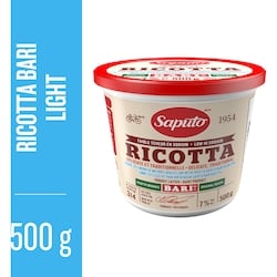 Saputo Bari Light Ricotta 500 g, $1.80/100g