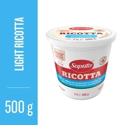 Saputo Light Ricotta 500 g, $1.70/100g