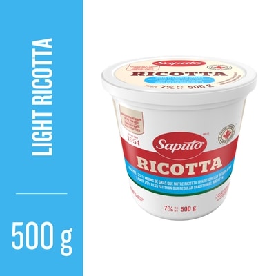 Saputo Bari Light Ricotta 500 g, $1.70/100g