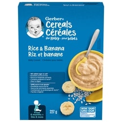 Nestlé Gerber Rice & Banana Baby Cereal 227 g, $2.42/100g