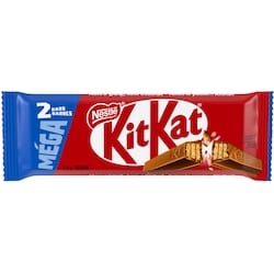 Nestlé KitKat Mega Size, Two 4-finger Wafer Bars, Milk Chocolate 73 g, $2.74/100g