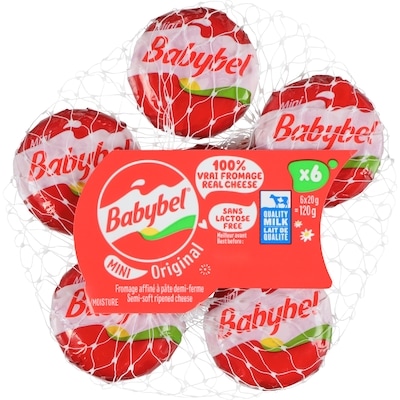 Babybel Original (6 x 20g) 120 g, $4.58/100g