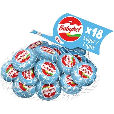 Babybel Light, 18 Pack 360 g, $0.71/100g