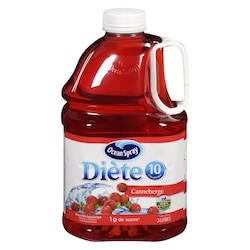Ocean Spray Cocktail aux canneberges diète 3 l, 0,25 $/100ml
