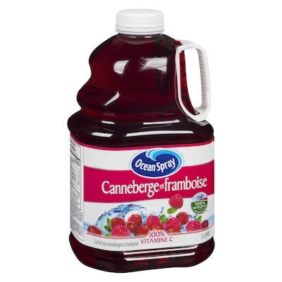 Ocean Spray Cocktail canneberge et framboise 3 l, 0,28 $/100ml