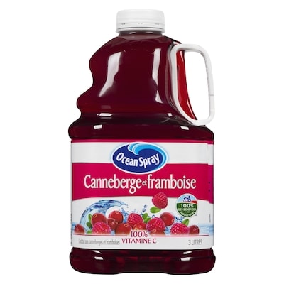 Cocktail canneberge et framboise