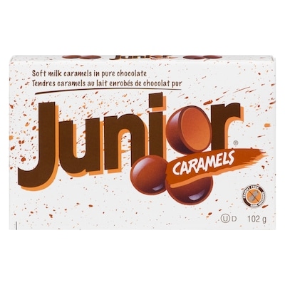 Regal Junior Caramels 102 g, $1.95/100g