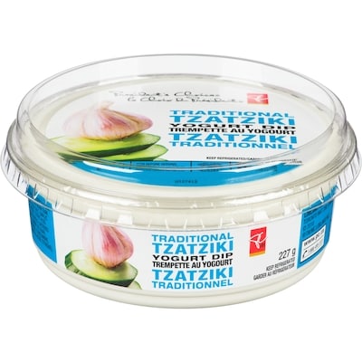 le Choix du Président  Trempette au yogourt tzatziki 227 g, 1,89 $/100g